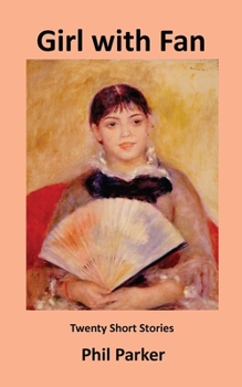 Paperback Girl with Fan Book