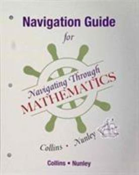 Paperback Navigation Guide for Navigating Through Mathematics Book