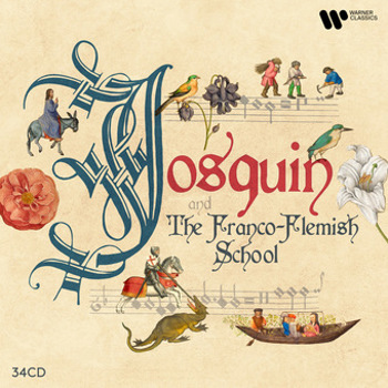 Music - CD Josquin & The Franco Flemish School (34 Book
