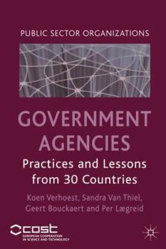 Hardcover Government Agencies: Practices and Lessons from 30 Countries Book