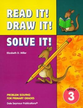 Paperback Read It! Draw It! Solve It! Teacher Resource Manual Grade 3 33801 Book