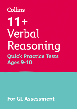 Paperback Letts 11+ Success - 11+ Verbal Reasoning Quick Practice Tests Age 9-10 for the Gl Assessment Tests Book