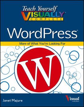 Paperback Teach Yourself Visually Complete WordPress Book