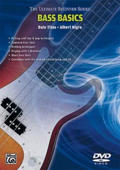 DVD Ultimate Beginner Bass Basics: Steps One & Two, DVD Book