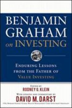 Hardcover Benjamin Graham on Investing: Enduring Lessons from the Father of Value Investing Book