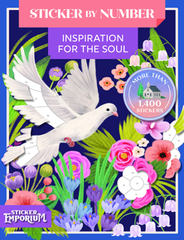 Misc. Sticker by Number Inspiration for the Soul: Sticker Emporium Book