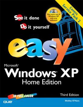 Paperback Easy Microsoft Windows XP Home Edition [With CDROM] Book