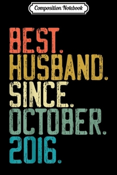 Composition Notebook: Mens Best Husband Since October 2005 14th Wedding Anniversary Journal/Notebook Blank Lined Ruled 6x9 100 Pages