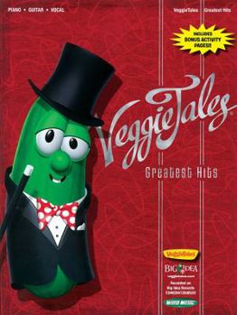 Paperback Veggietales Greatest Hits Easy Piano Arrangements With Lyrics Piano, Vocal and Guitar Chords Book