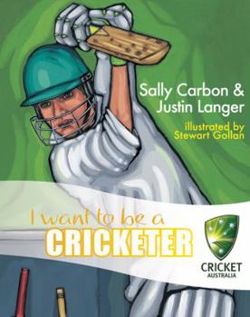 Paperback I Want to Be a Cricketer Book