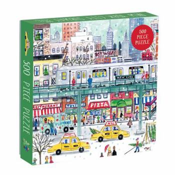 Board Game Michael Storrings New York City Subway 500 Piece Puzzle Book