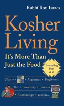 Hardcover Kosher Living: It's More Than Just the Food Book