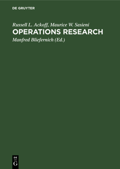 Hardcover Operations Research: Grundzüge Der Operationsforschung [German] Book