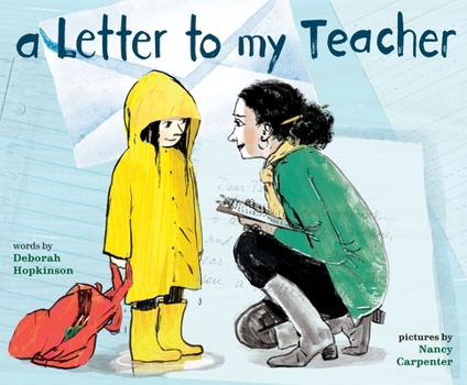 Hardcover A Letter to My Teacher: A Teacher Appreciation Gift Book