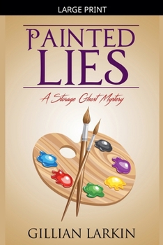 Paperback Painted Lies [Large Print] Book