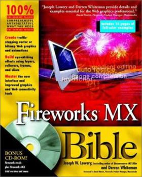 Paperback Fireworks MX Bible [With CDROM] Book
