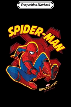 Paperback Composition Notebook: Spider-Man Homecoming Two-Legged Spider Journal/Notebook Blank Lined Ruled 6x9 100 Pages Book