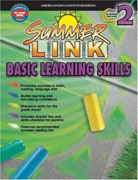 Paperback Summer Link Basic Learning Skills, Grades 1-2 Book