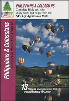 Paperback Life Application Bible Studies: Philippians & Colossians: NIV Book