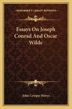 Paperback Essays On Joseph Conrad And Oscar Wilde Book