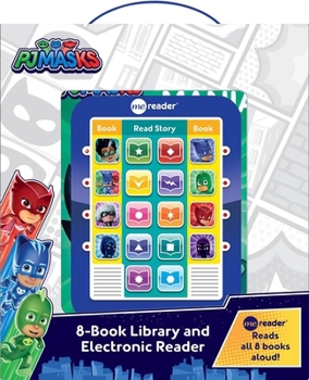 Hardcover Pj Masks: Me Reader 8-Book Library and Electronic Reader Sound Book Set [With Other and Battery] Book