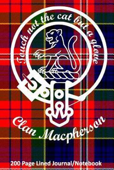 Paperback Clan MacPherson 200 Page Lined Journal/Notebook Book