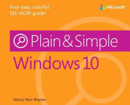 Paperback Windows 10 Plain & Simple Book