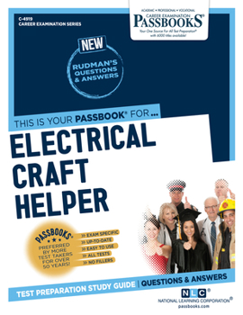 Paperback Electrical Craft Helper (C-4919): Passbooks Study Guide Volume 4919 Book