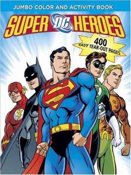 Paperback DC Heroes Jumbo Color & Activity Book