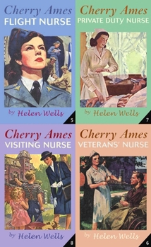 Cherry Ames Boxed Set (Books 5-8): Flight Nurse; Veteran's Nurse; Private Duty Nurse; Visiting Nurse - Book  of the Cherry Ames