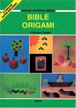 Paperback Bible Orgami [With Colorful Paper for Folding] Book