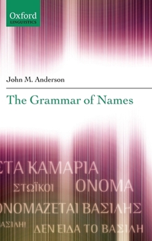 Hardcover The Grammar of Names Book