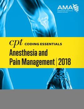 Paperback CPT Coding Essentials for Anesthesiology and Pain Management 2018 Book