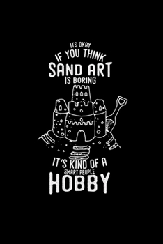 Sand art is boring: 6x9 sandcastle | dotgrid | dot grid paper | notebook | notes