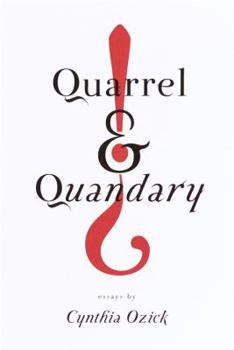 Hardcover Quarrel & Quandary: Essays Book