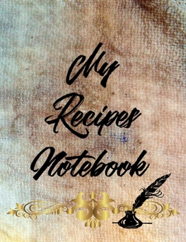 Paperback My Recipes Journal: Family Recipes Journal (9) Book