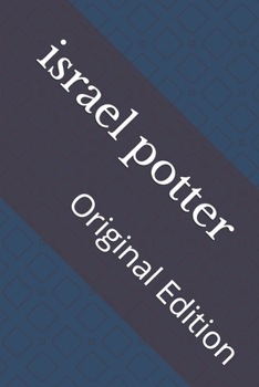 Paperback israel potter: Original Edition Book