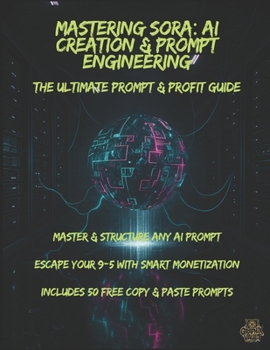 Paperback Mastering Sora: AI Creation & Prompt Engineering: The Ultimate Prompt & Profit Guide Book