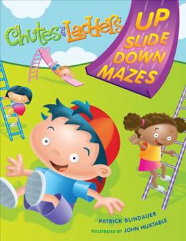 Paperback Chutes and Ladders Up-Slide-Down Mazes Book