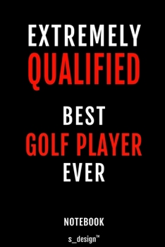 Notebook for Golf Players / Golf Player: awesome handy Note Book [120 blank lined ruled pages]