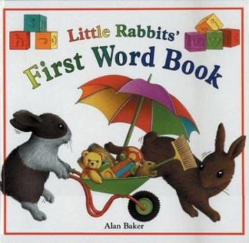 Hardcover Little Rabbits' First Word Book