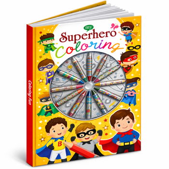 Paperback My Super Hero coloring Book