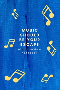 Paperback Album review notebook Book