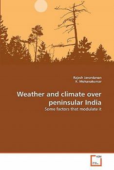 Paperback Weather and climate over peninsular India Book