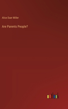 Hardcover Are Parents People? Book