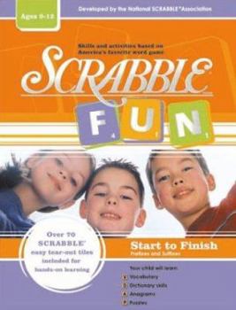 Paperback Scrabble Fun: Start to Finish : Prefixes and Suffixes Book