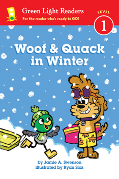 Paperback Woof and Quack in Winter Book