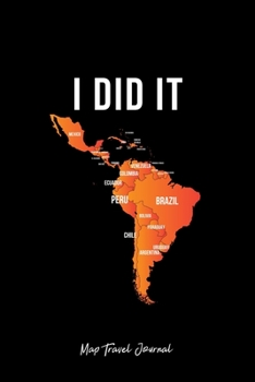 Map Travel Journal: Solo Traveler Map American Travel Addict Cool Christmas Gift - Black Dotted Dot Grid Bullet Notebook - Diary, Planner, Gratitude, Writing, Goal, Log Journal - 6x9 120 pages