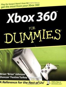 Paperback Xbox 360 for Dummies Book