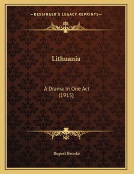 Paperback Lithuania: A Drama In One Act (1915) Book